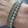 Emerald Tennis Bracelet
