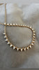 Pear Shaped Diamond Necklace