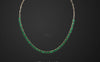 Emerald Paperclip Necklace