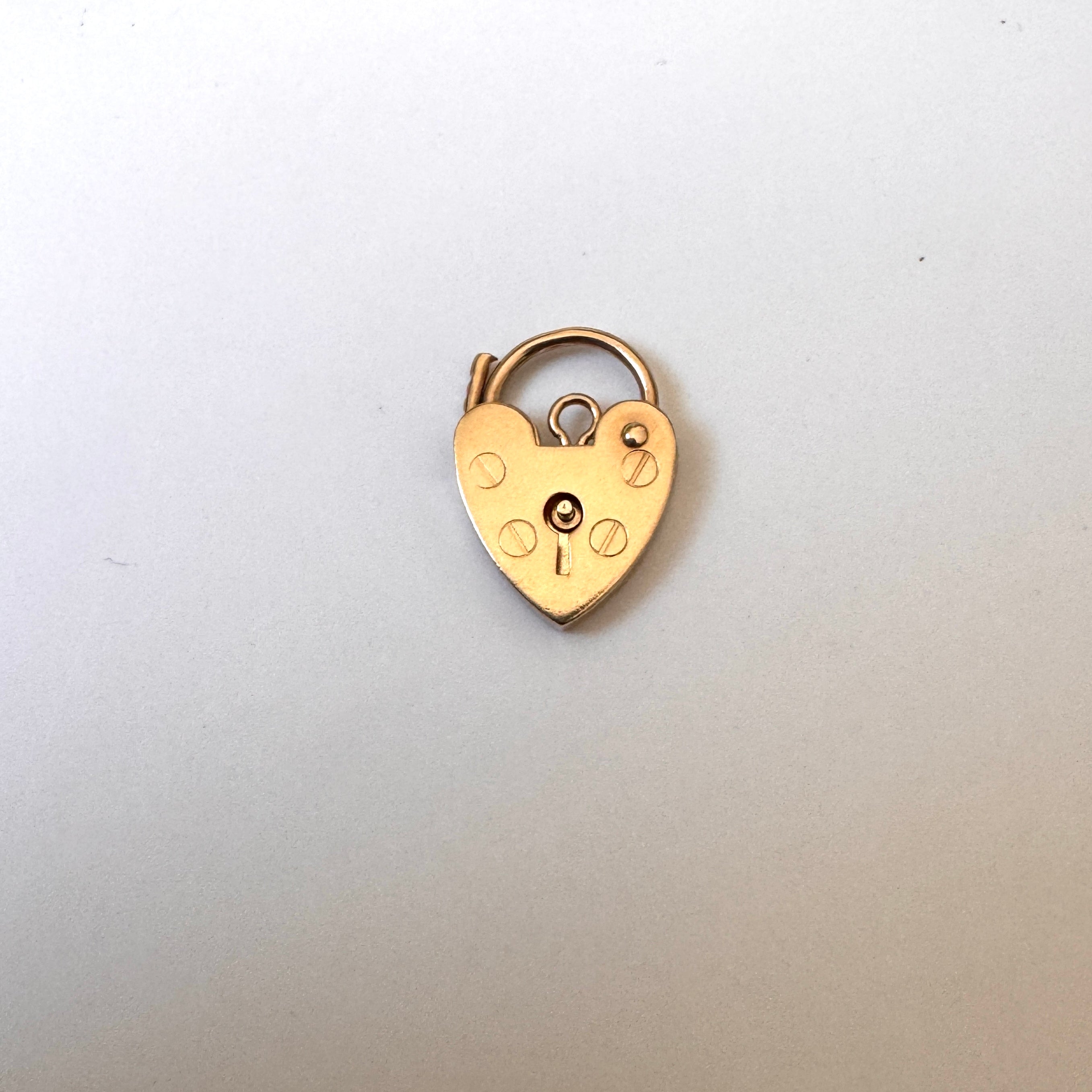 Traditional padlock with screw front