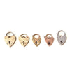 Antique Heart Padlocks