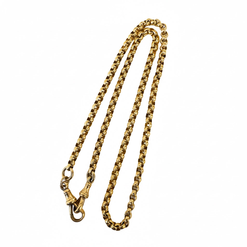 Antique 9ct Gold Albert Chain
