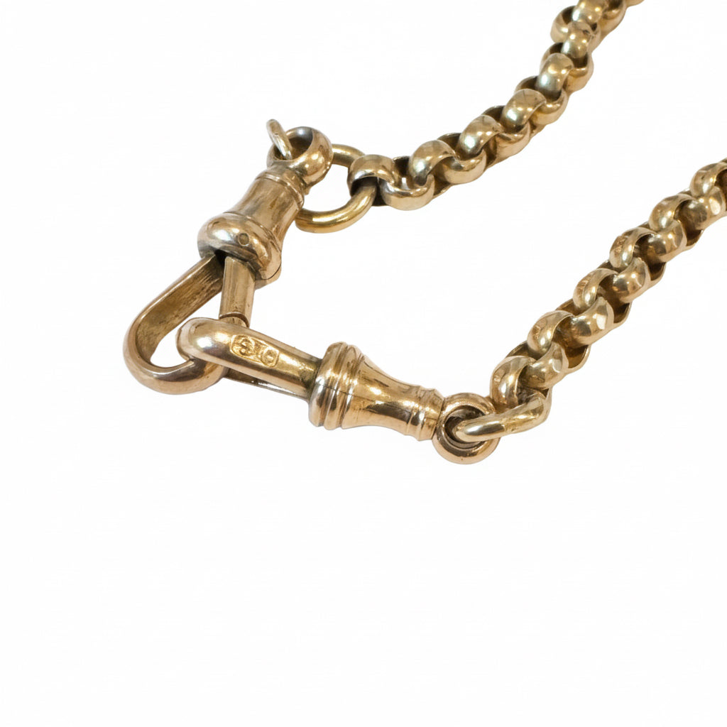 Antique 9ct Gold Albert Chain