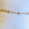 Round Diamond Spacer Bracelet