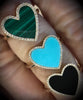 Heart and Diamond Rings