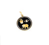 Good Luck Enamel Disc Charm