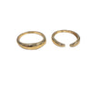 Stacking Gold Rings
