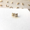 Pyramid Stud Earrings