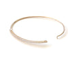 Thin Diamond Bar Bangle