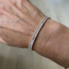 Diamond Baguette Bangle