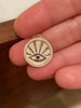 Evil Eye Sapphire Disc Charm