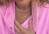 Puffed Mariner gold chain necklace