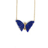 Gemstone Butterfly Necklace