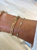 Dainty Evil Eye Diamond Bracelet