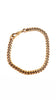 Antique rosey curb bracelet