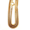 Antique gold snake chain