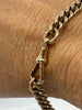 Antique rosey curb bracelet