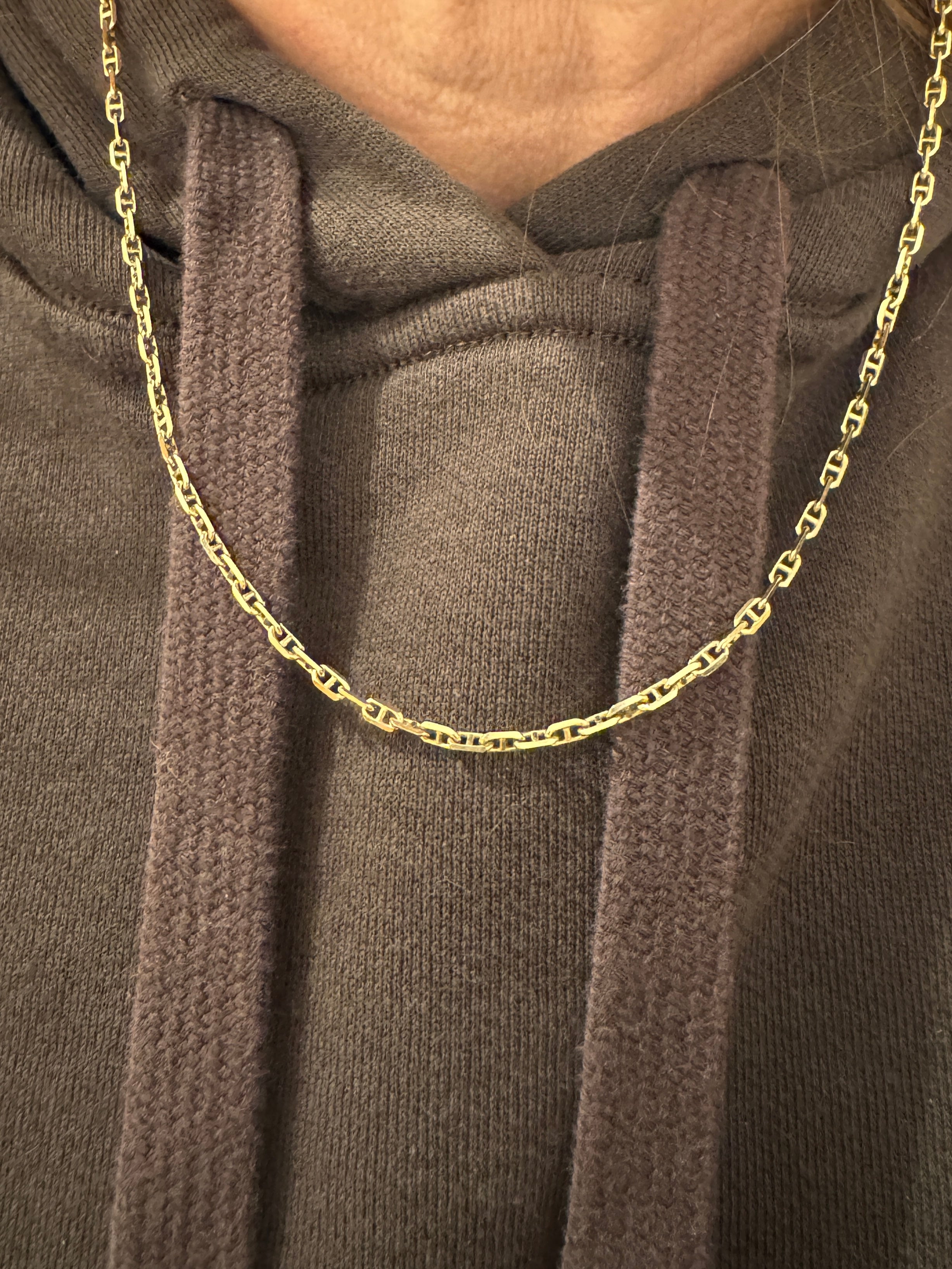 9 carat mariner chain