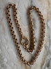 Antique Rolo Gold Necklace