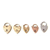 Antique Heart Padlocks