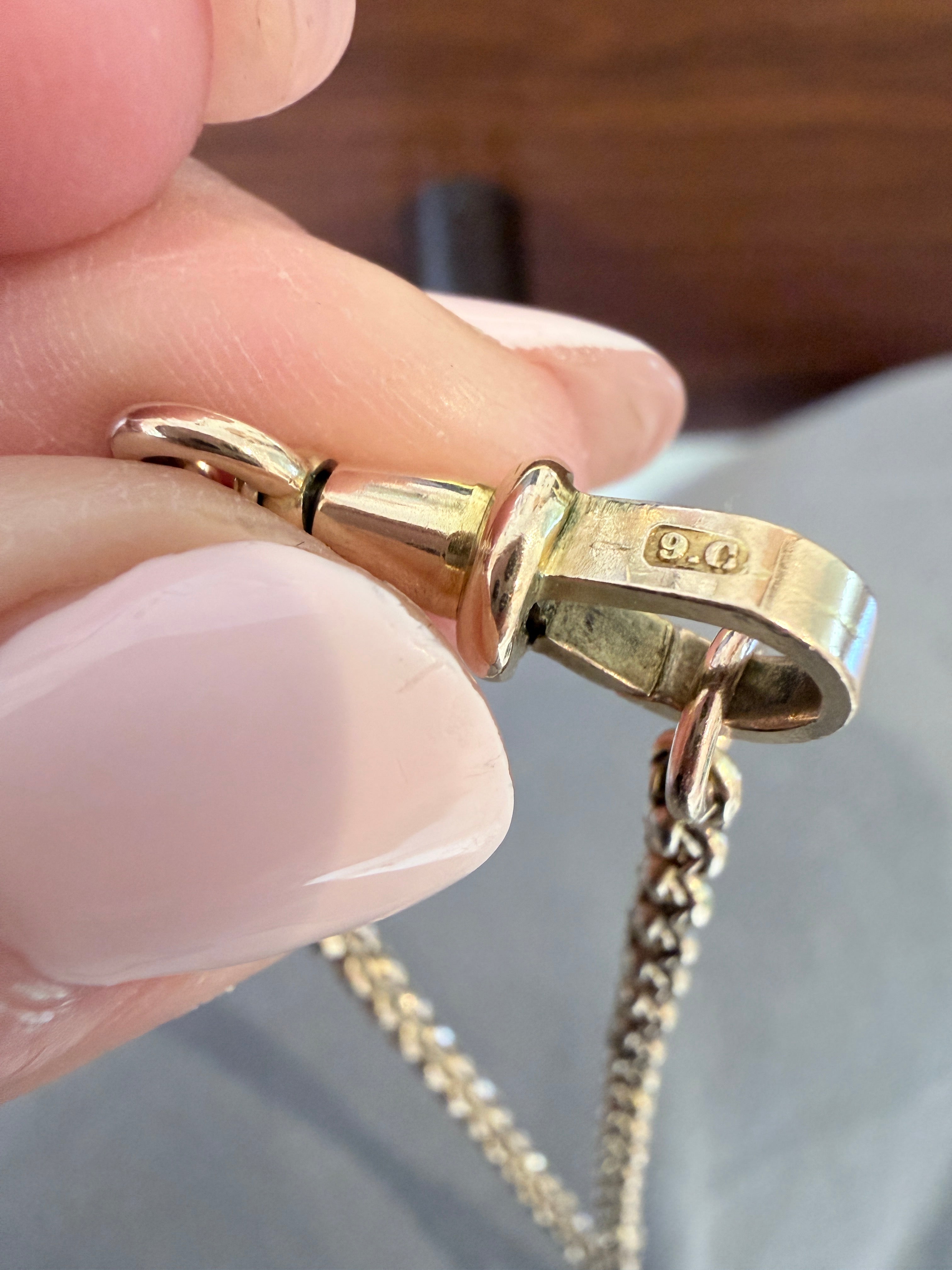 Antique 9ct Fancy Belcher Chain