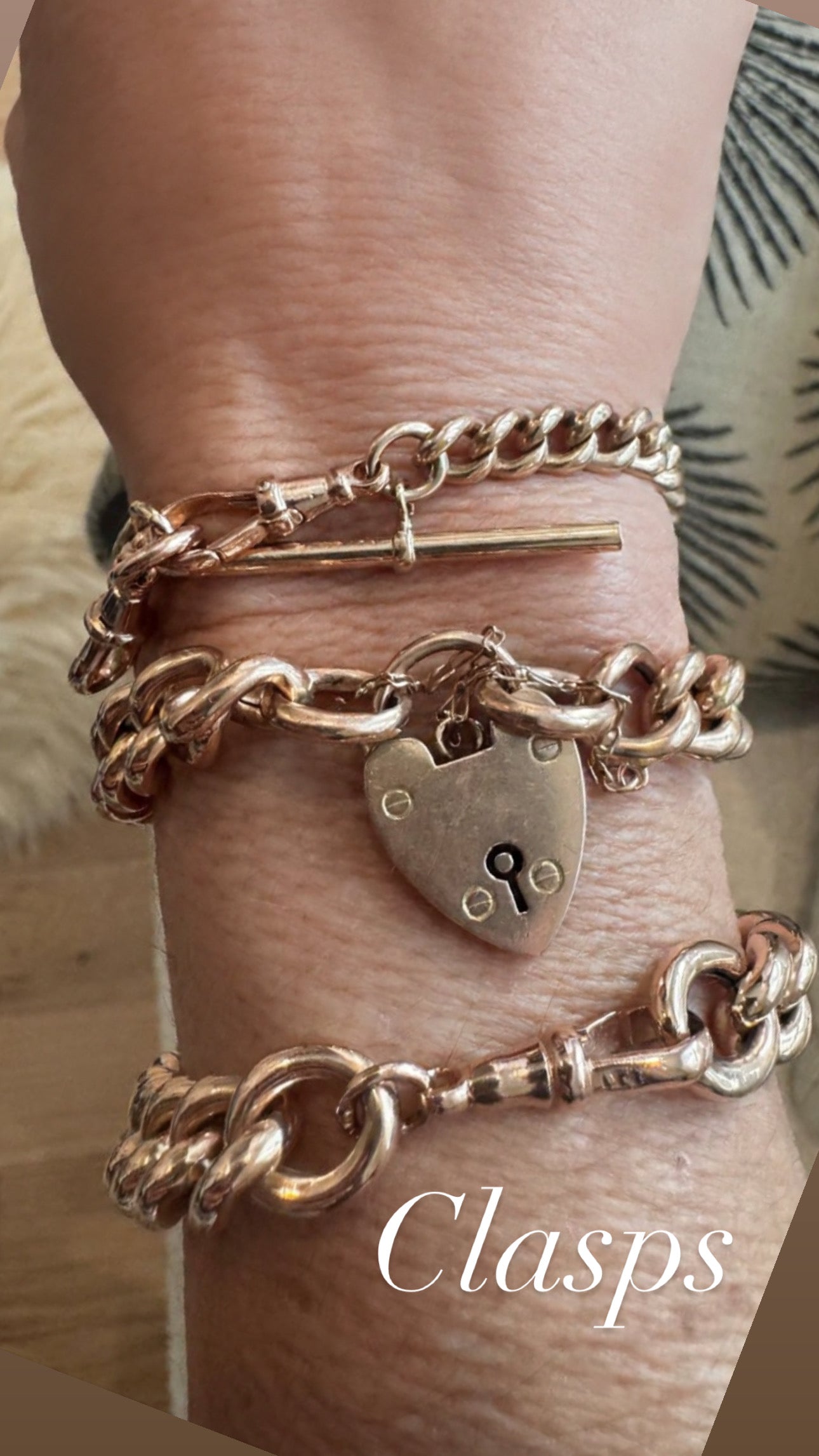 Chubby Antique Curb and Padlock