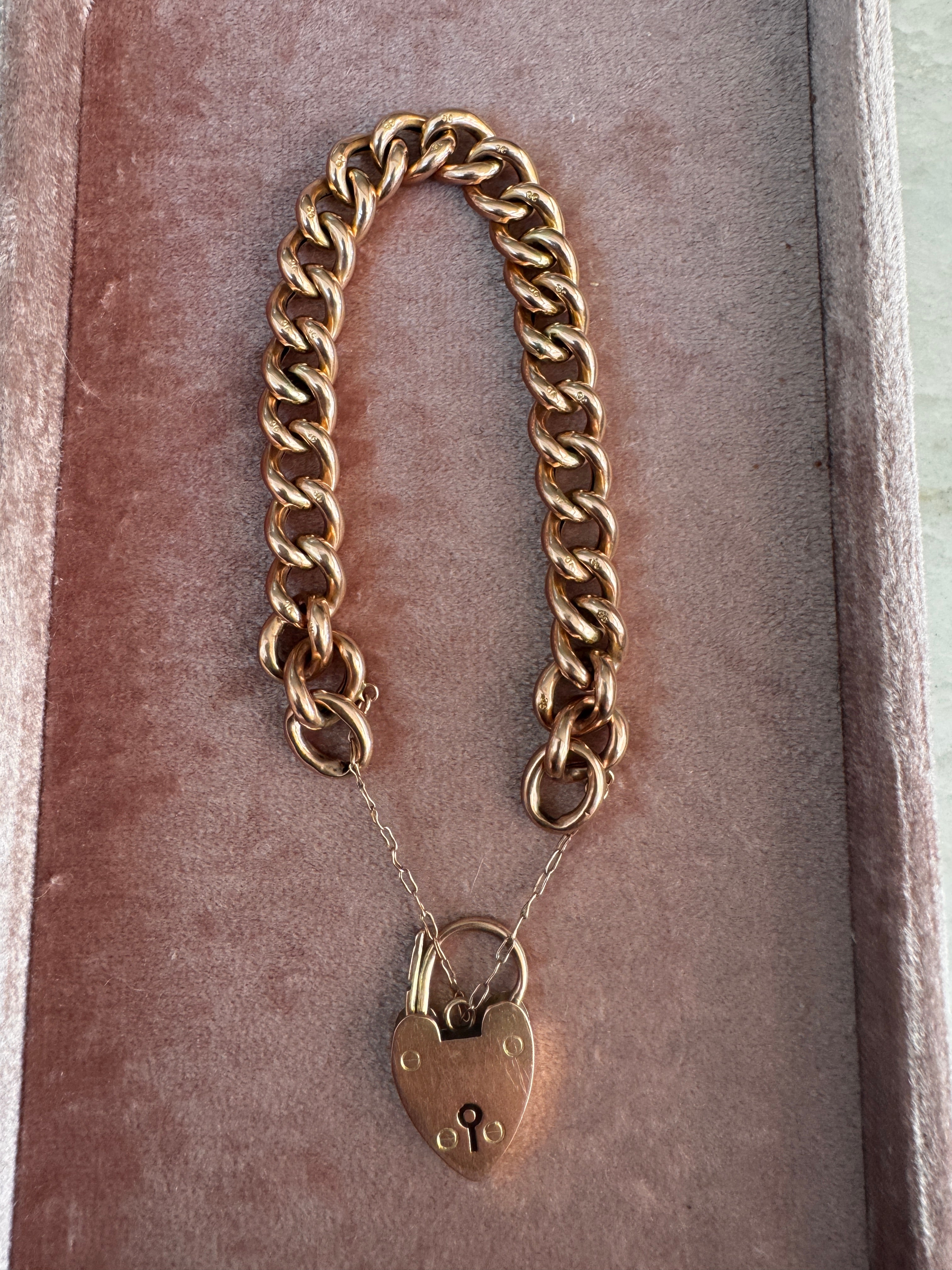 Chubby Antique Curb and Padlock