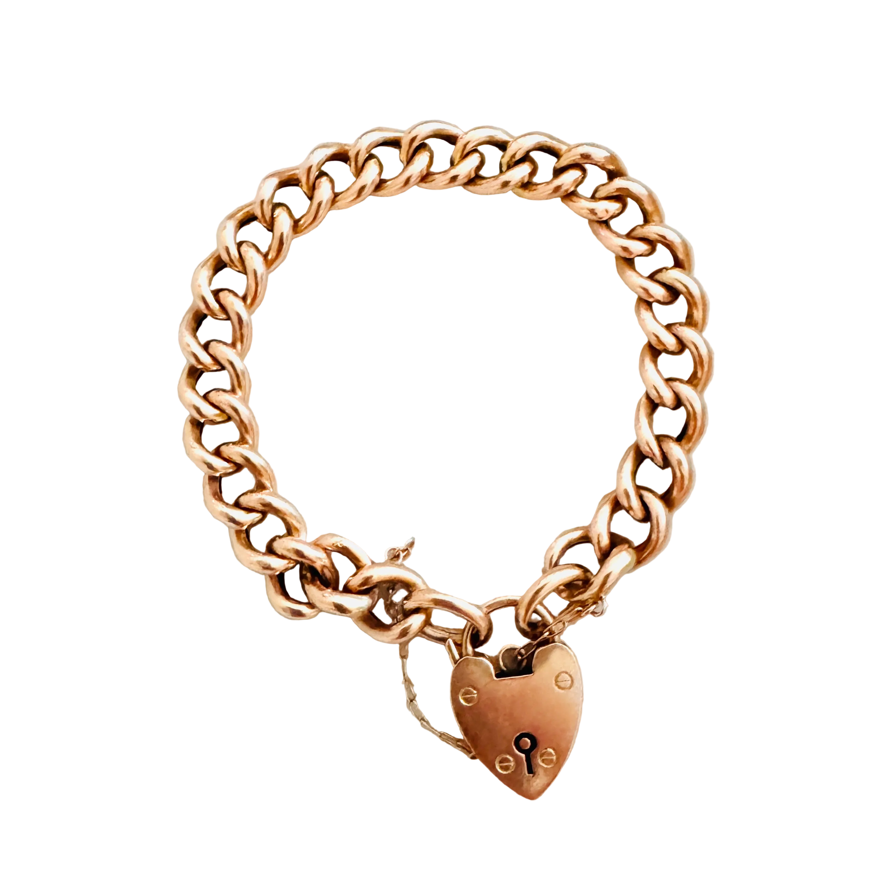 Chubby Antique Curb and Padlock