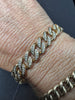 Vintage Pave Cuban Bracelet