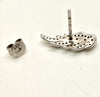 PC White Gold and Diamond Studs