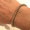 Vintage S link tennis bracelet