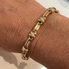 Vintage knot chain bracelet