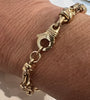 Vintage knot chain bracelet