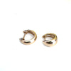 Solid Gold Gypsy Hoops