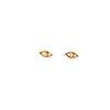 14k Gold Evil Eye Studs with Diamond - A.FIER LIFESTYLE