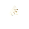 Geometric Diamond Earrings - PAIR