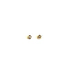 Mini diamond bezel earrings