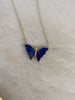 Lapis Butterfly Necklace